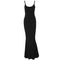 Spaghetti Strap Long Dress Women Sexy Slim Skinny Bodycon Party Club Suspender Casual Street Dresses